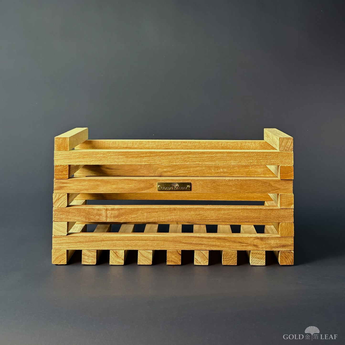 Miltonia Teak Messing BloomBox