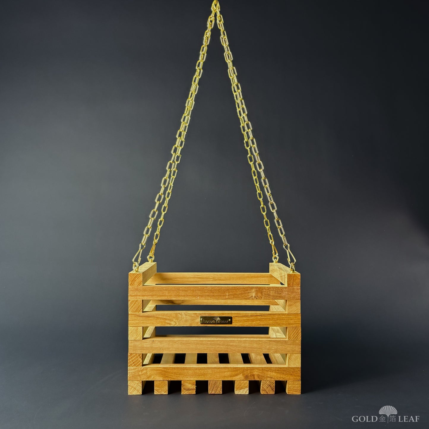 Orchid Chain Teak Messing BloomBox