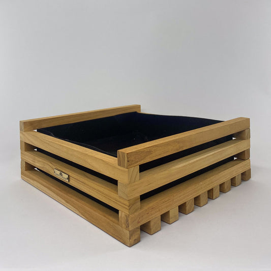 Cambria Teak Brass BloomBox