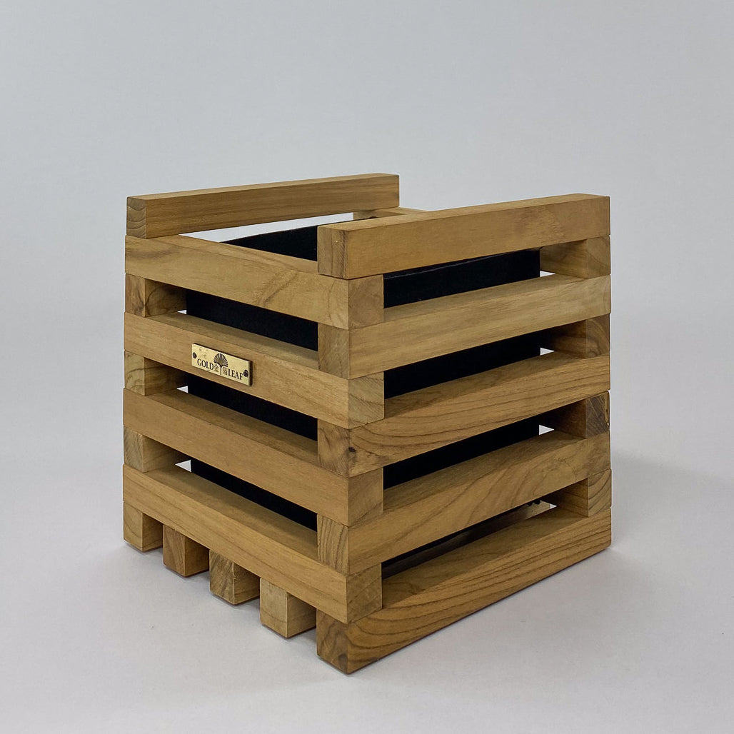 Nobilé Teak Messing BloomBox